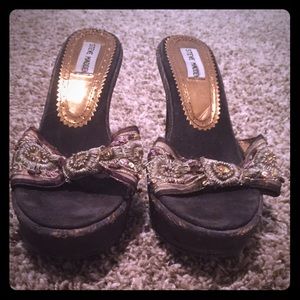 Steve Madden Boho Wedge Sandals - “Karma”